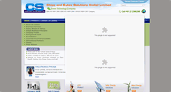 Desktop Screenshot of cslimited.in
